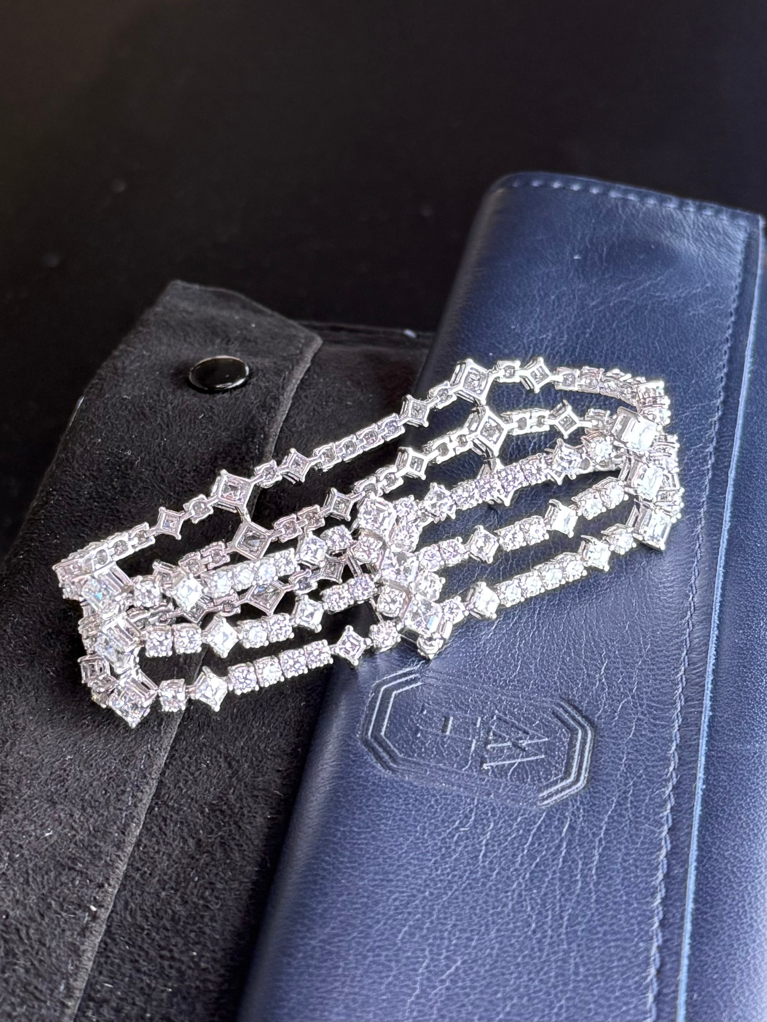 Harry Winston Diamond Platinum Bracelet